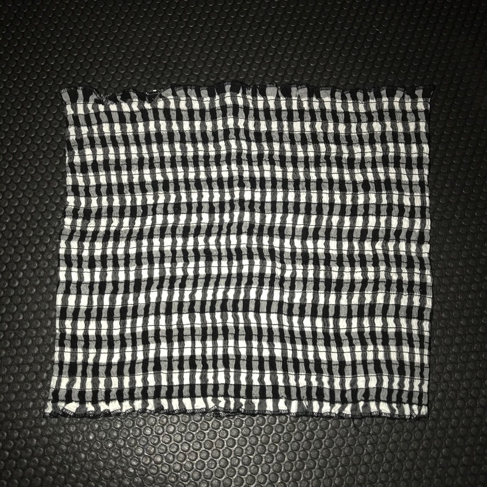 Brandy Melville Checkered Tube Top